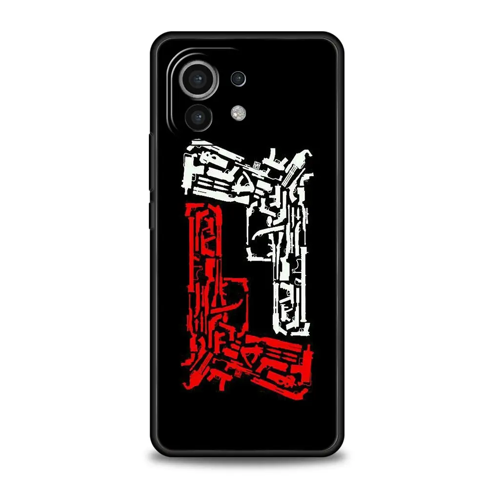 Cool Cartoon Gun Soft TPU Phone Case Cover
