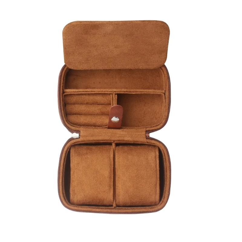 Convenient Travel Watch Holder Watch Case For Travelling Portable Watch Box Display Case Women Girl Dropship