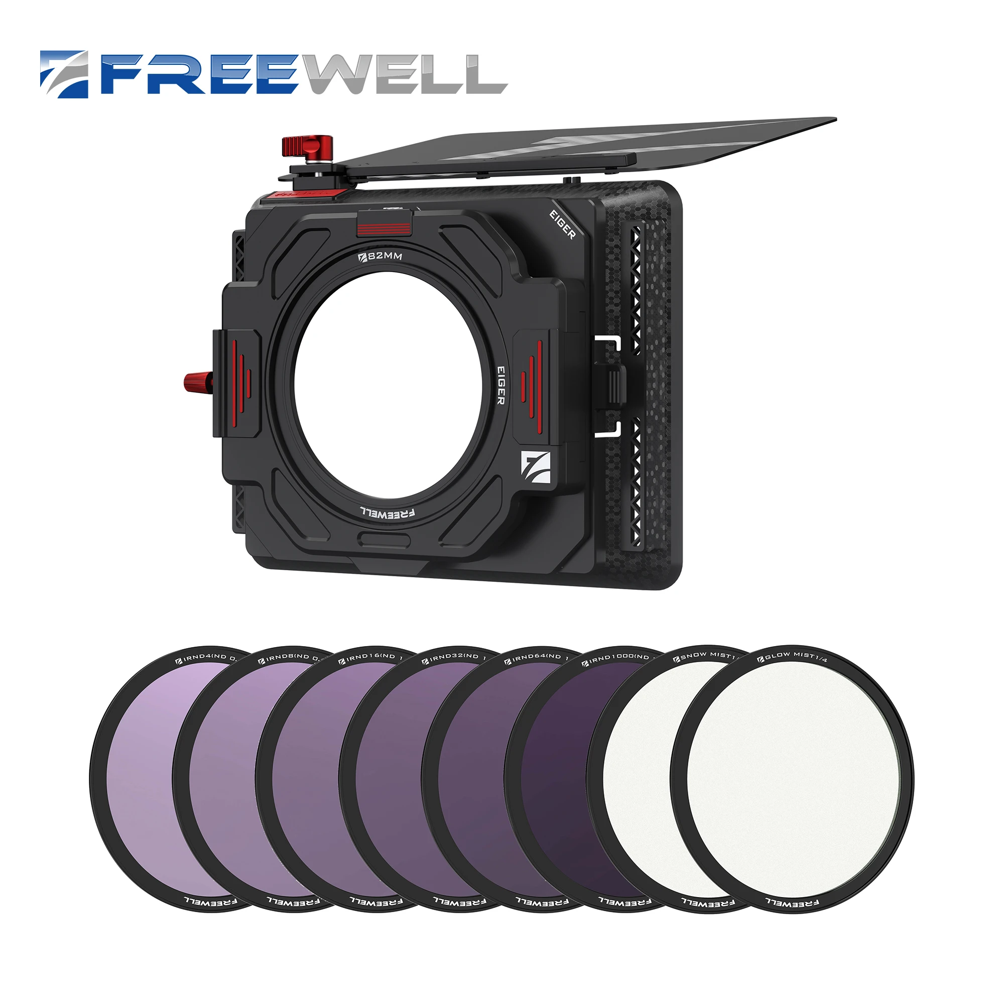 

Freewell Magnetic IRNDs, Snow Mist 1/4, Glow Mist 1/4 ND/Mist Filters Kit Compatible with Eiger Matte Box