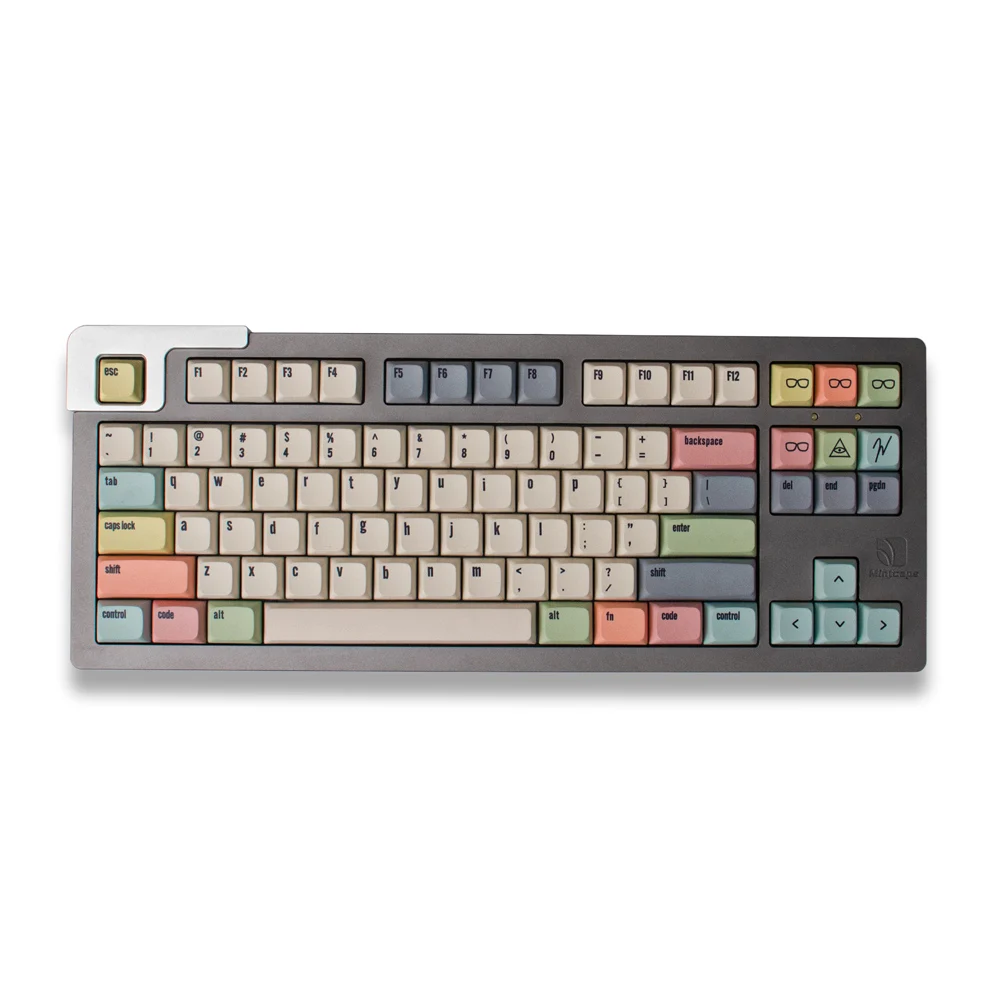 Mecânico, Perfil XDA, PBT, DYE-SUB, Inglês, 61, 64, 84 Layout, 133 Chaves