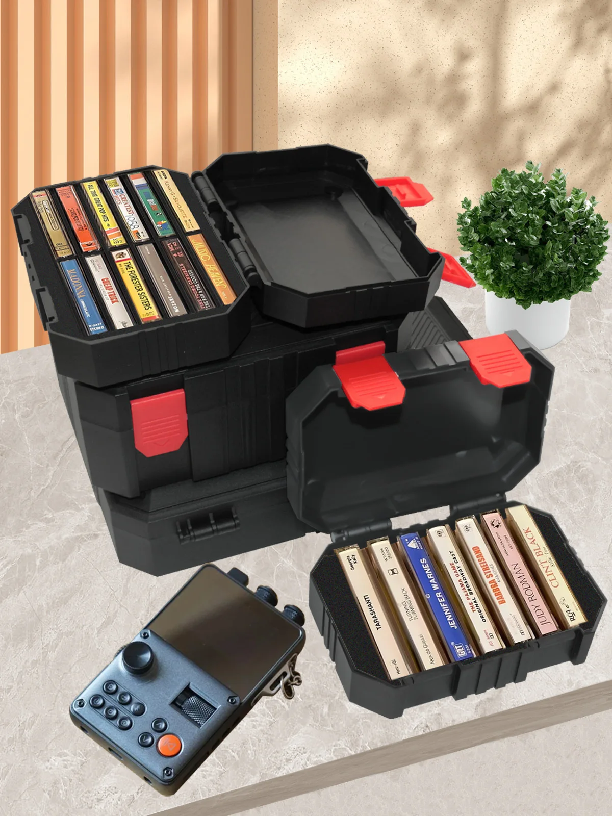 Plastic Small Tools Box Hardware Organizer Storage Box image 1