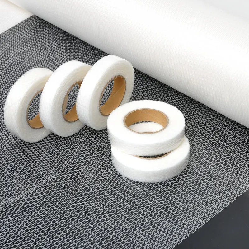 White Black Double-Sided Hot Melt Adhesive Interlining Tape Patchwork  Hemming Material DIY Clothes Sewing Accessories 68Yards - AliExpress