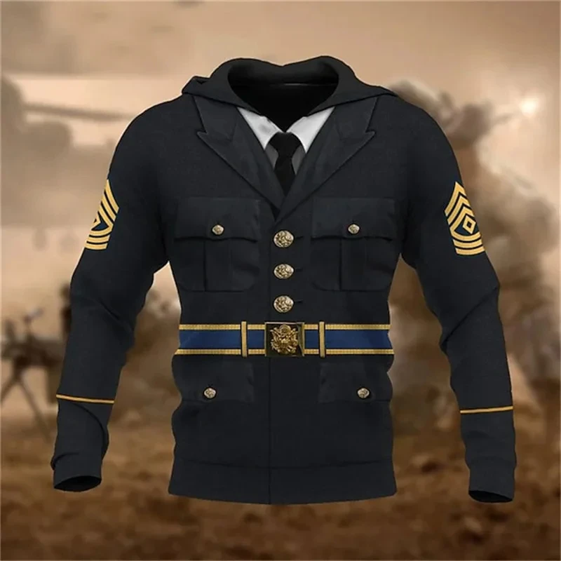3D CCCP Uniform Graphic Hoodies For Men Clothing Mens Cosplay