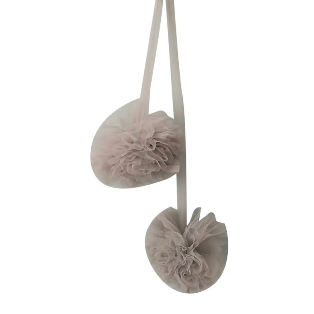1 Pcs Chiffon Pom Balls For Home Kids Baby Bed Net Hanging Decoration Bedroom Mosquito Net Ornament Accessories Gift