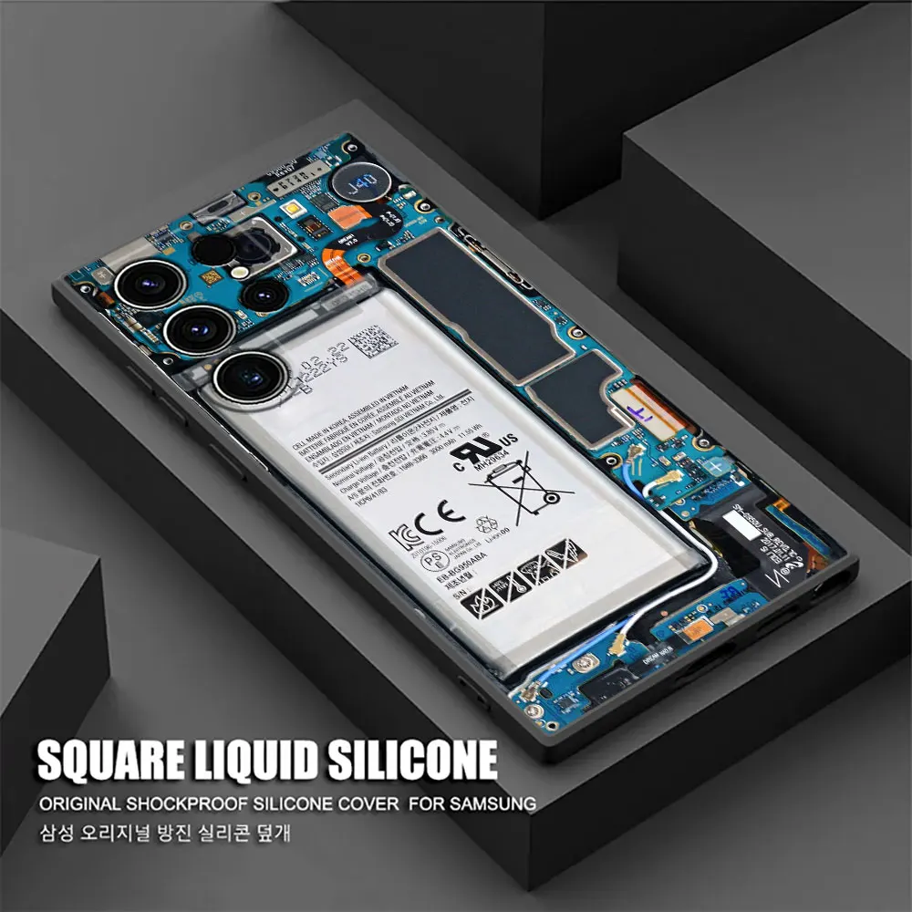 Retro Music and Camera Circuit Design Phone Case - Stylish Back Cover