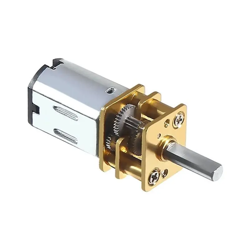 【디지털 기기】전동 드라이버 모터 N20 마이크로 메탈 기어 모터 DC 3V 30RPM DC 기어 휠 모터 미니어처