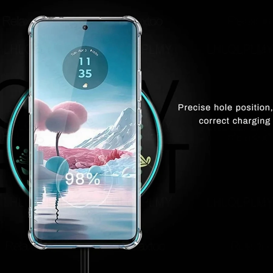 Thick Shockproof Silicone Phone Case - Durable Protective Cover
