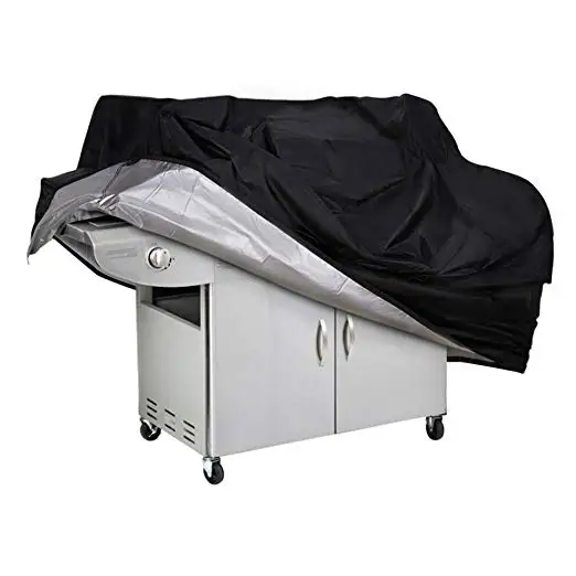 Outdoor Waterproof BBQ Cover 210D BBQ Accessories Grill Cover Anti Dust Rain Gas Charcoal Electric Barbeque Grill Protection