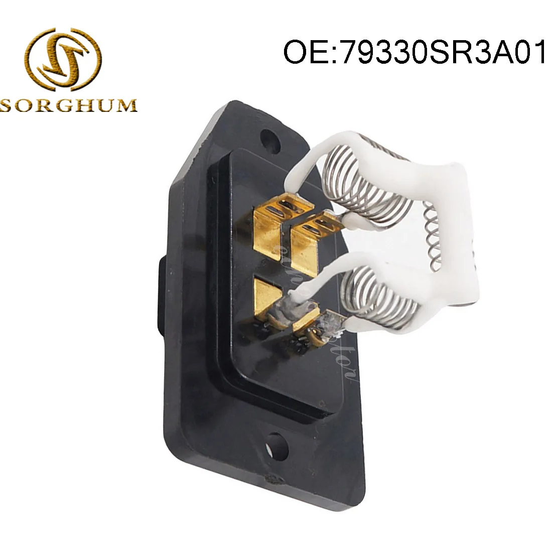 SORGHUM Blower Motor Resistor Heater For 1992-1998 Honda Civic 79330SR3A01 heater blower motor car radiator fan relay resistor
