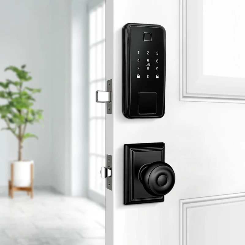

ttlock APP Mobile Unlock Fingerprint Magnetic Temporary Password Smart Door Lock Keyless Entry smart door lock