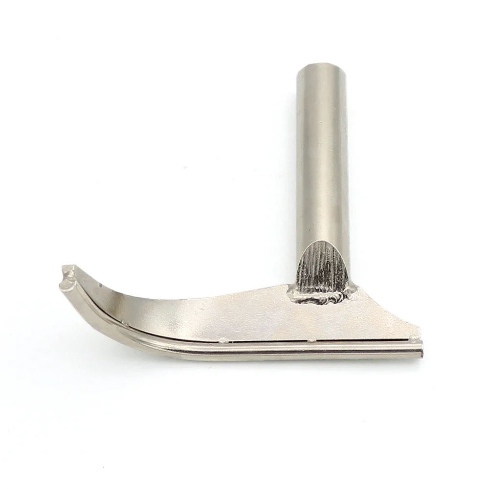 Poggia Utensile per Tornio per la Lavorazione del Legno 30 Cm, Poggia Fissa per Tornitura del Legno in Acciaio Inossidabile Palo 16 Mm di Diametro, Con Design Concavo