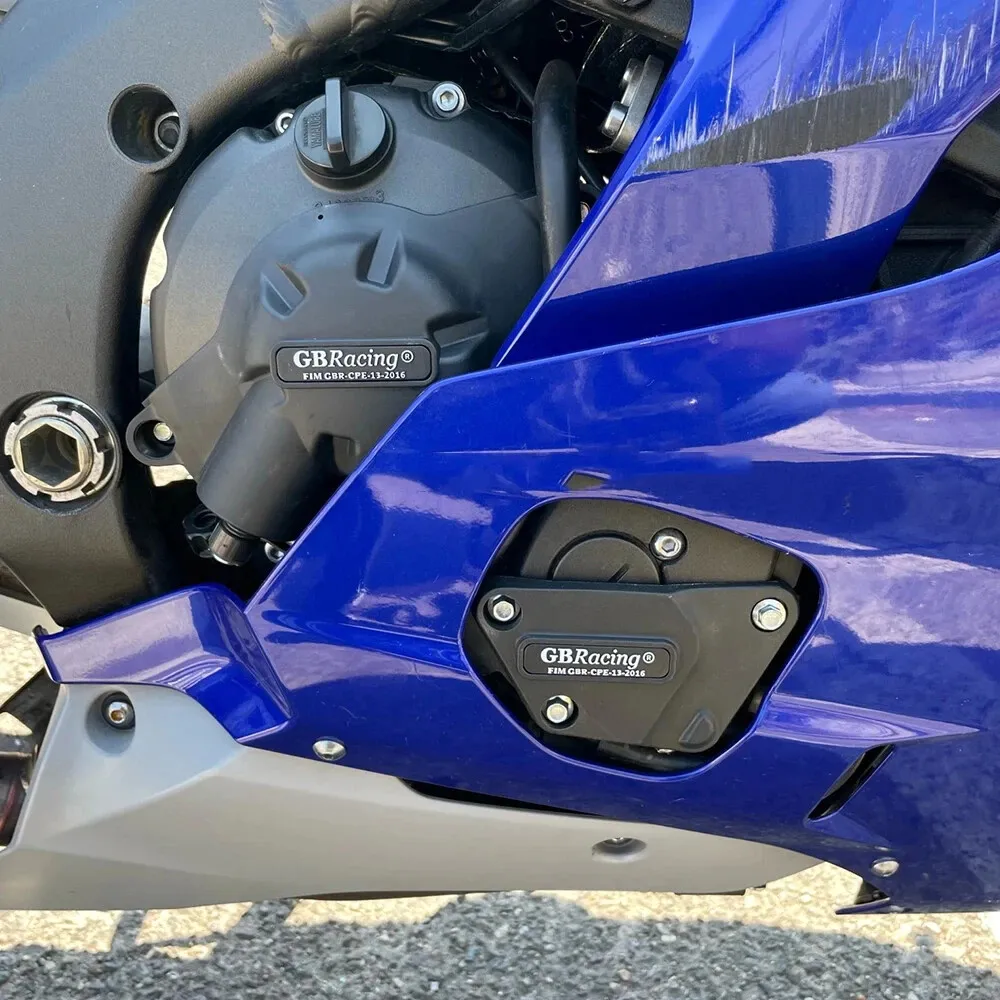 Motocross Engine Cover Protection Case For GBRacing Yamaha YZF R6 2006 -