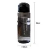 Sports Transparent Water Bottle 780ml Portable Gym Travel Clear Leakproof Drinking Bottle Frosted Bottle 6