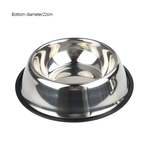 Steel Pet Dog Bowl Food Storage Container Dog Food Bowl Water Bottle Pet Bowl Feeder Dish For Small Large Dogs Ca V4U5 4