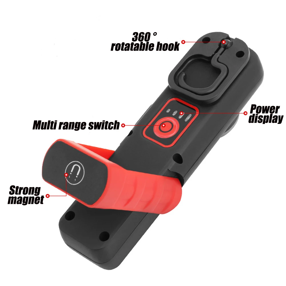 รูปสินค้า ไฟซ่อมรถยนต์อเนกประสงค์ โคมไฟตรวจสอบสี 500LM 2000mAh