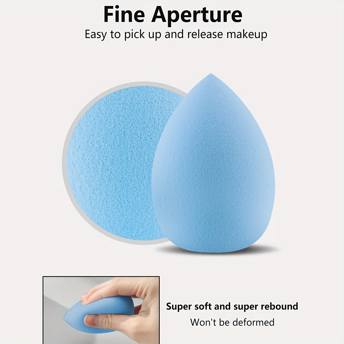 8 Pcs Beauty Egg Makeup Sponge Blenders Beauty Sponges Foundation Applicator 6