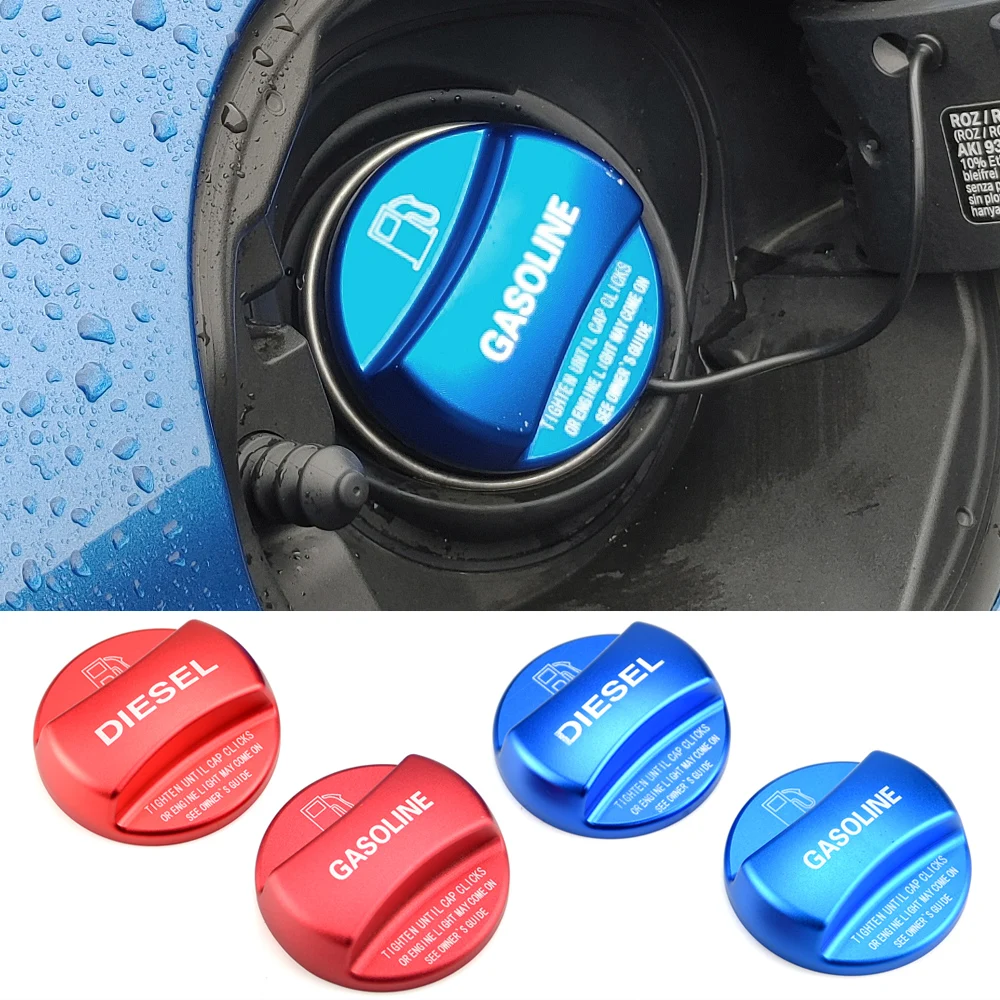 Aluminum Alloy Gasoline Diesel Fuel Tank Cap Cover Trim for BMW X1 X2 X3 X4 X5 X6 F10 F15 F16 F25 F26 F30 F34 F35 F48 F47 G30 G3 fuel tank cover fuel tank cap oil fuel cap