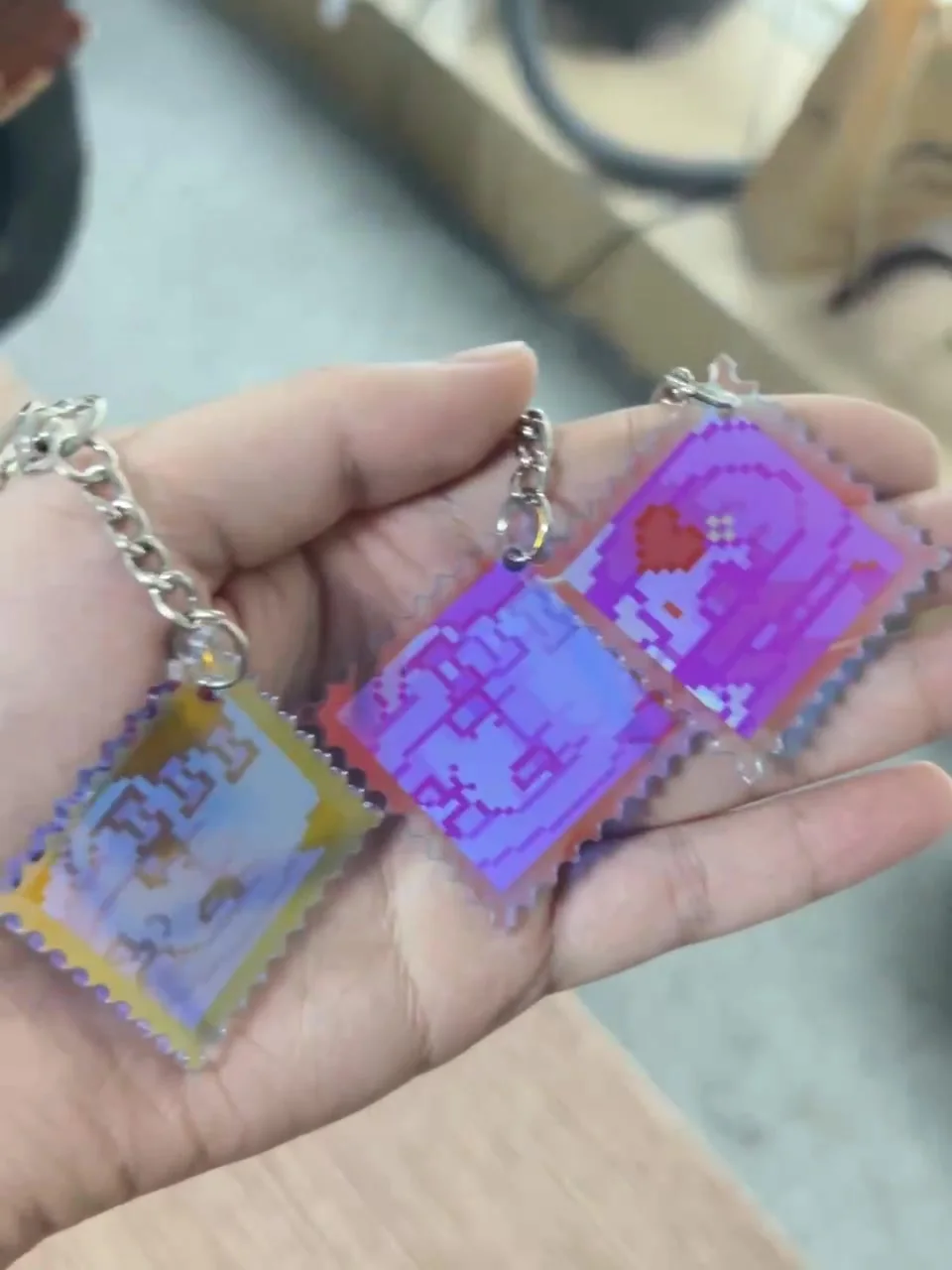 Игра Needy Girl Overdose KAnge Rain брелок из сплава для косплея лазерный кулон ключей милый