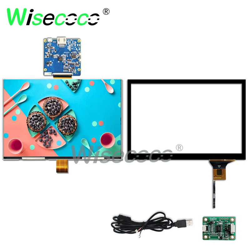 

8.9 Inch 2560x1600 2K IPS LCD Screen Display 500Nits Brightness Raspberry Pi LCD Panel MIPI Driver Board