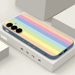 Floral Stripe Print Phone Case Cover - Galaxy A35 (B609 Gray)