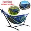 Outdoor Convenient Portable Canvas Hammock No Stand Multi-functional Practical Camping Sleep Swing Hanging Bed Garden Furniture 1