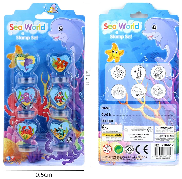 6pcs Paw Patrol Pattern Cartoon Stamp Children's Toy Stamp Elementary School School Supplies Anime Action Figures Children Toys
