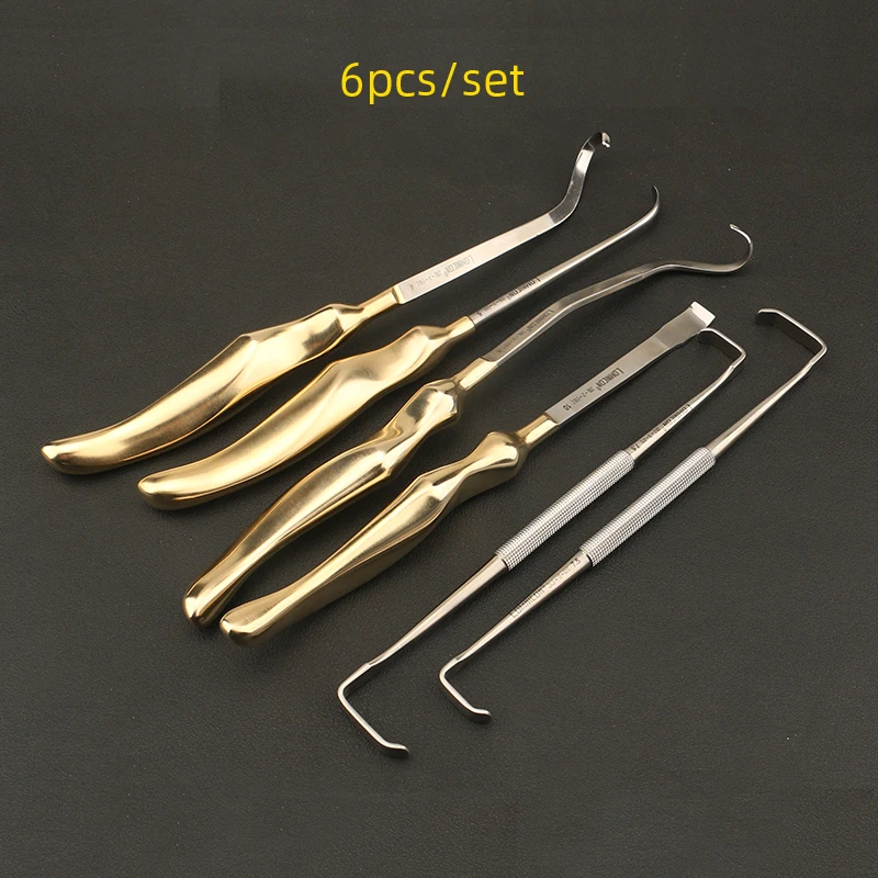 Rhinoplasty rib nasal periosteum peeler stripper to take rib cartilage left turn right turn surgical instrument tool rhinoplasty instruments ballenger baynet swivel knife medical surgical nasal septum rotary knife