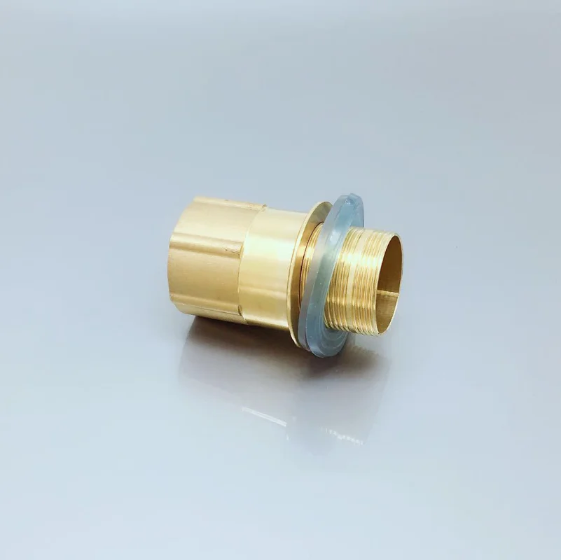 Copper Kitchen Sink Cold Hot Faucet Accessories Base Fixed Foot Screw Nut Water Tap Pipe Connector for Bathroom Kitchen Hardware