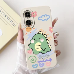 Cute Fashion Cartoon Matte Soft TPU Phone Case - Universal for Xiaomi Redmi and Poco Series (TYbai1917)