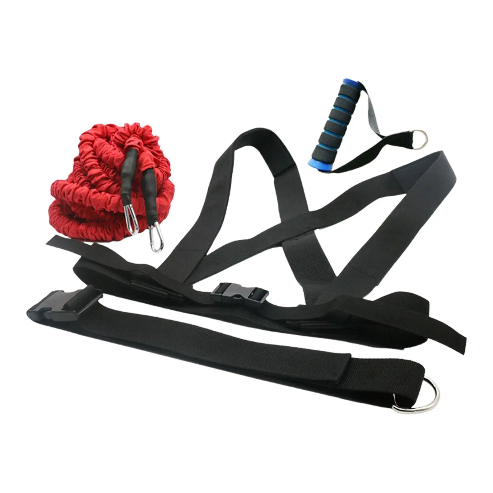 Physical Training Resistance Rope Kits Improving Speed 50lbs with Protective Sleeves Resistance Bands for Force