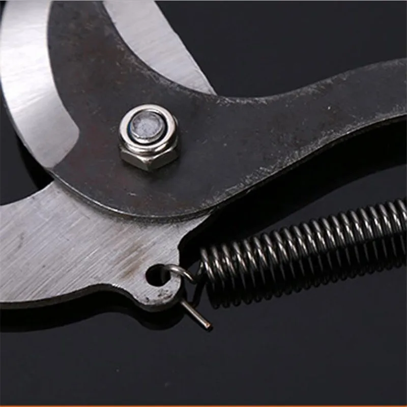Garden Pruning Shears Flexible Branch Cutter Durable Steel Blade Hand Pruner Labour Saving High Quality with Twisted Wire