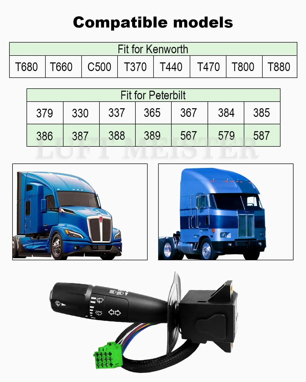 Ʈ  õ   ġ, Peterbilt Kenworth P27-1067 P27-6221 P271067, S27764