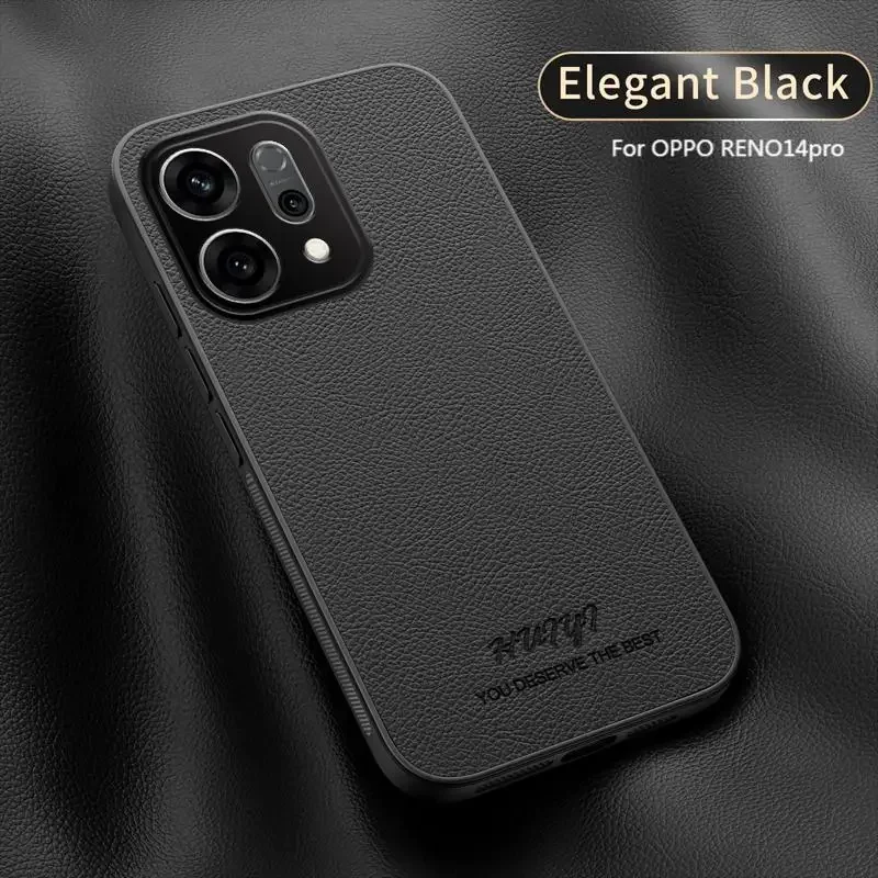 Luxury Business Leather Magnetic Phone Case - Matte Shockproof Protection Cover