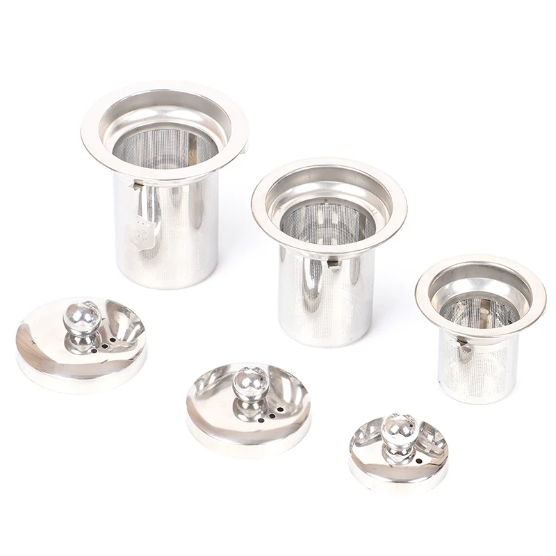 Reusable Stainless Steel Tea Strainer Mesh Infuser Basket Loose Tea Leaf Infusers Herb Filter for Mug Teapot Teaware S/M/L 1PC tea infuser,tea strainer,tea filter