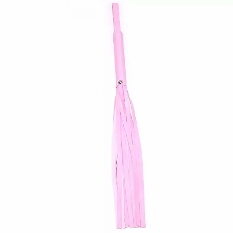 أصفاد يد Flogger من الجلد الصناعي ، سوط ركوب الخيل...