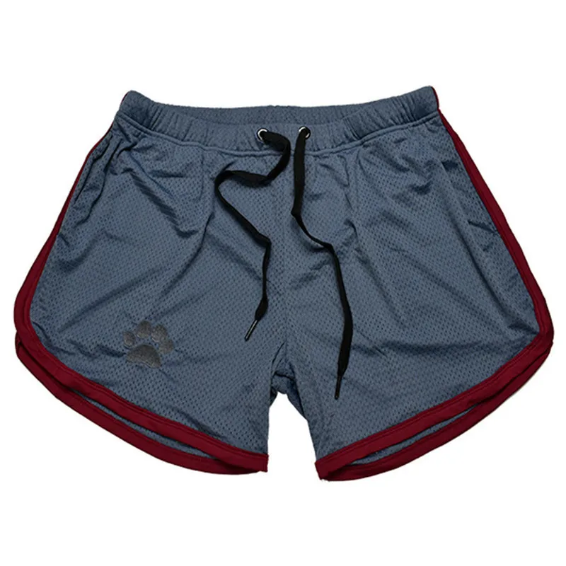 Men Fitness Bodybuilding Shorts Gyms Workout Male Breathable Mesh Quick Dry Sportswear Jogger Beach Short Pants multiple pieces