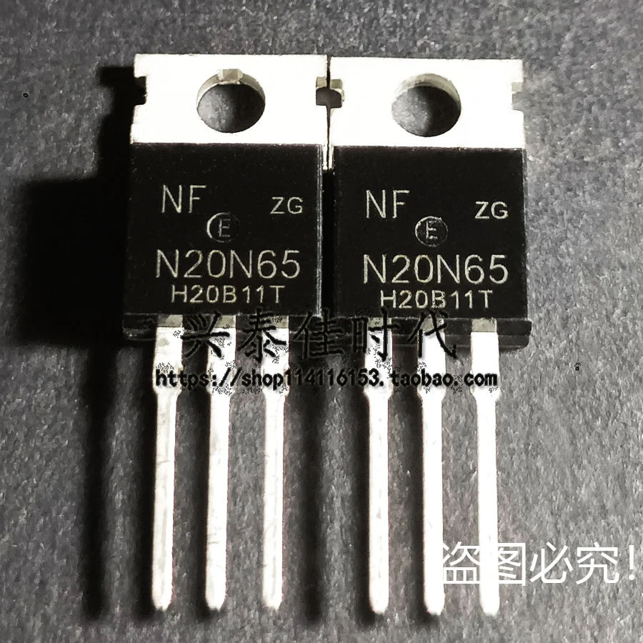 

Оригинал 5 шт./лот N20N65 20A/650V TO-220 Новая фотография