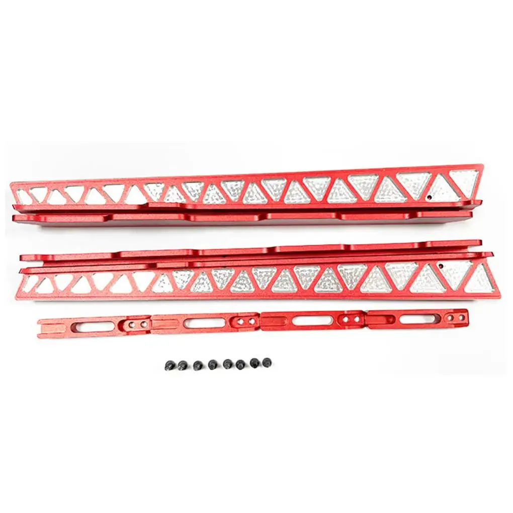 

RCGOFOLLOW Aluminum Alloy CNC Machined Side Collision Pedals Durable Rc Side Collision Pedals For 1 6 Axial SCX6