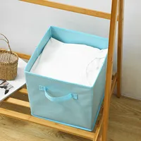 Foldable Fabric Storage Cubes Drawer For Closet And Toys Storage Home Supplies Clothing Underwear Storage Box 2