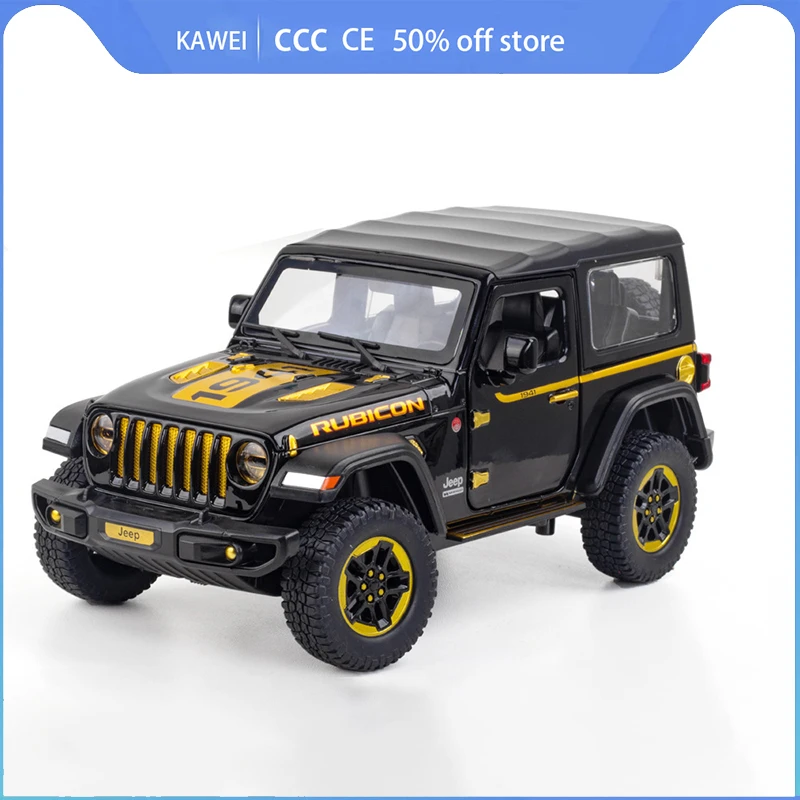 1:20 Scale Jeeps Wrangler Rubicon Alloy Car Model Diecasts Metal Toy Off  road Vehicles Car Model Simulation Toys For Kids Gifts| | - AliExpress
