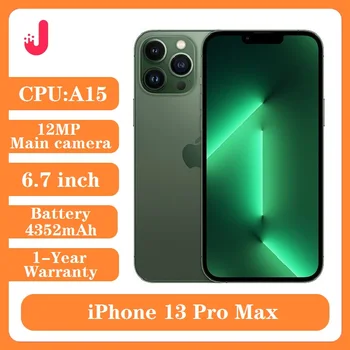 Unlocked Apple iPhone 13 Pro Max  6.7" OLED 128GB 256GB ROM A15 IOS Face ID 5G Mobile Phones iPhone 13 Pro  max