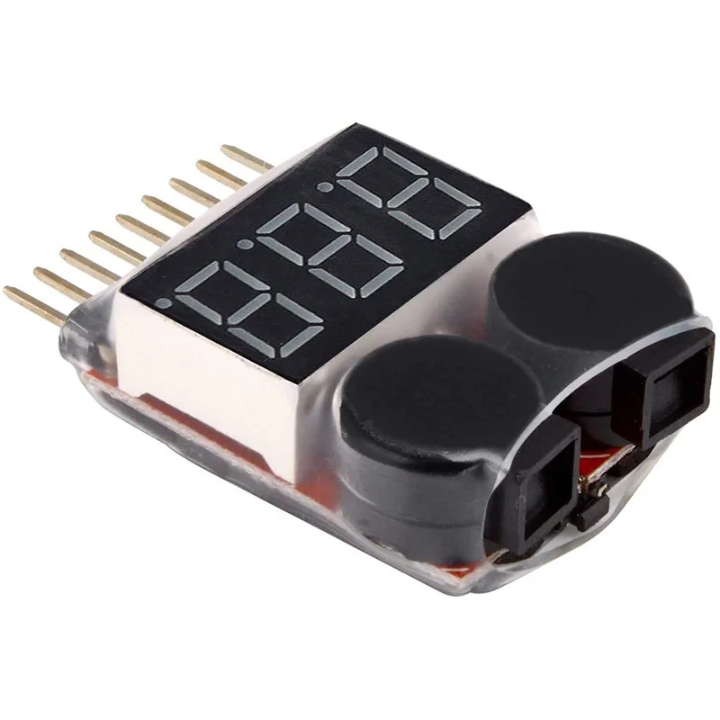 Testeur Batterie Lipo 1-8S Alarme Basse Tension RC