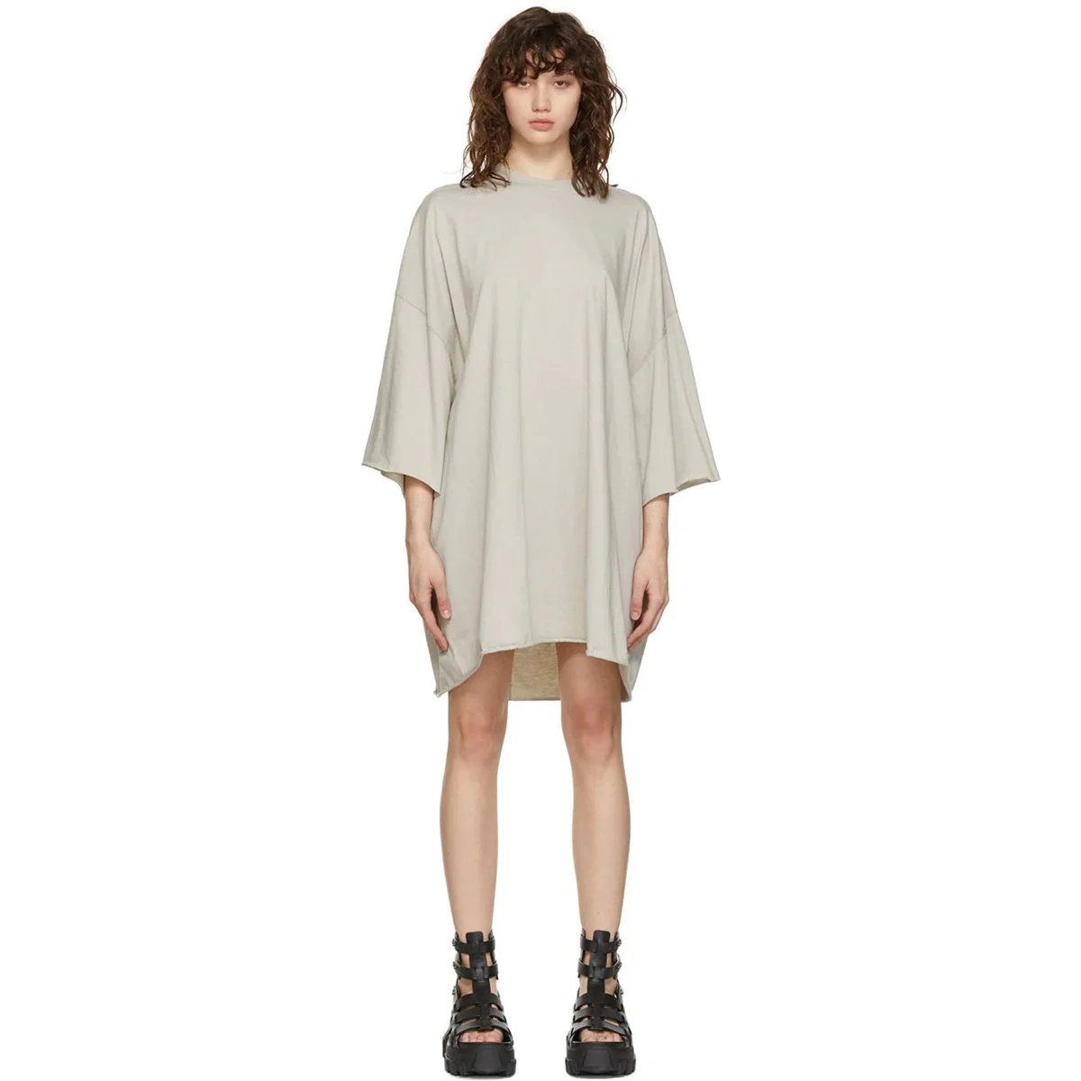 

Spring 22 Free European Shipping Style Loose T-shirt Simple Women T-shirt dress Short Lady Skirt Casual Women Skirt female dress