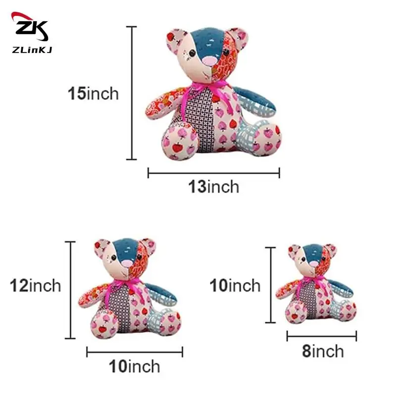 Memory Bear Sewing Template Handmade Memory Bear Template Sewing Pattern  Set With Accessories And Instructions For Bed Bedroom - AliExpress