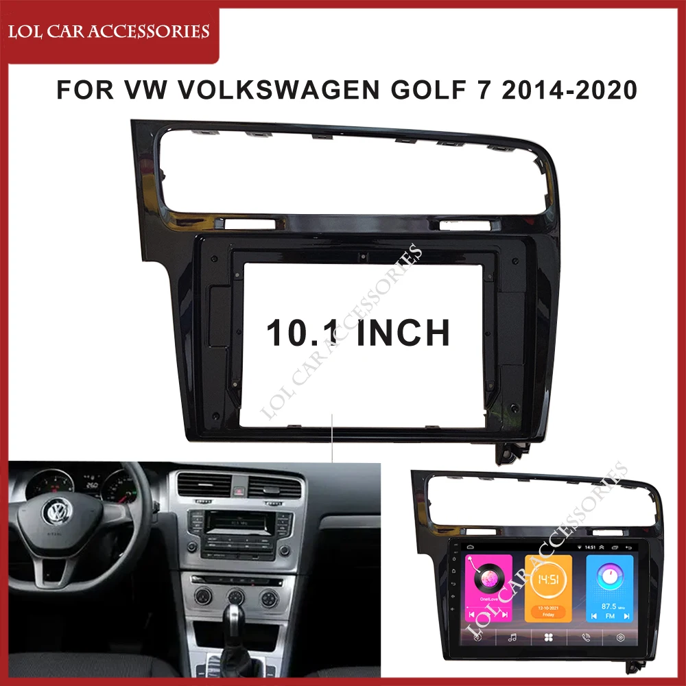 Автомобильный радиоприемник 10 1 дюйма для VW Volkswagen Golf 7 2014-2020 GPS Mp5 Android плеер стерео