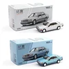 Xcartoys 1:64 190E blue / silver Diecast Model Car 1