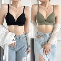 Embrace Comfortable and Style with Lightweight Wireless Bras One Piece Seamless Soft No Underwire Cup Suitable Women Daily Wear 2