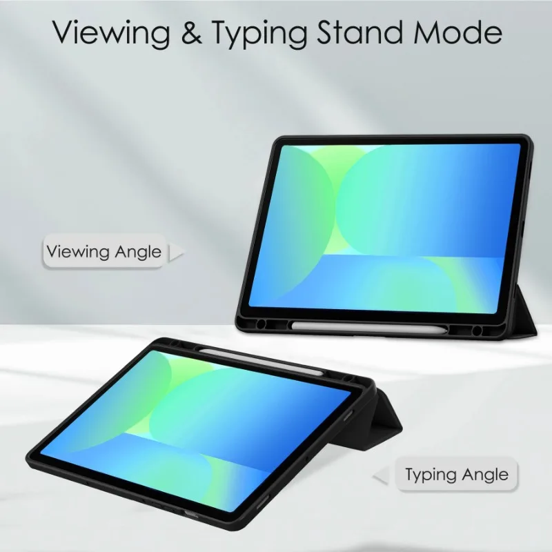 Multi-Functional Tablet Case with Pencil Holder and Versatile Stand