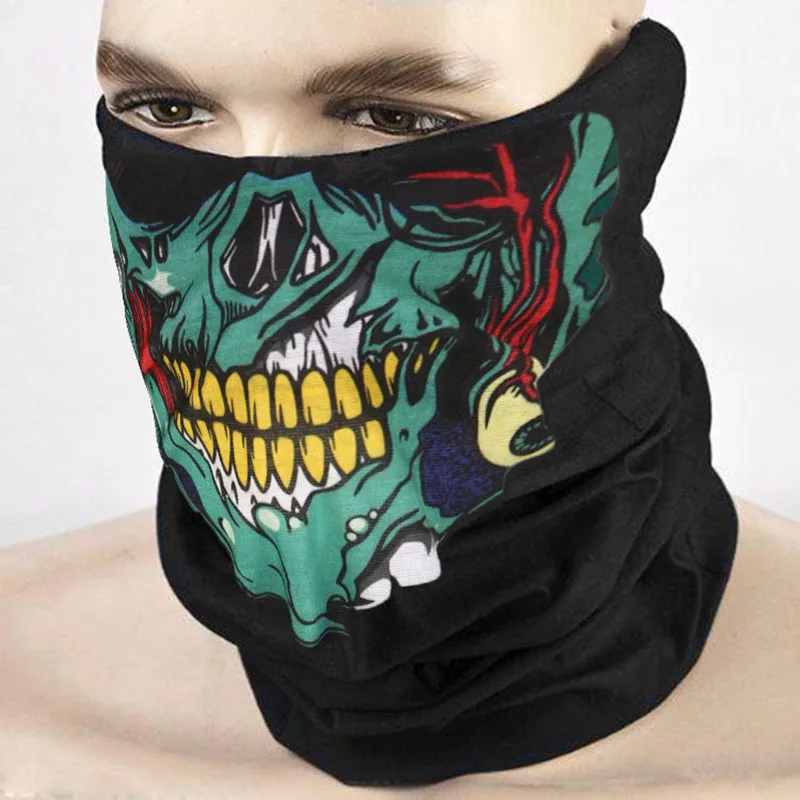 Halloween Mask Horror Skeleton Chin Performance Party Dress Up