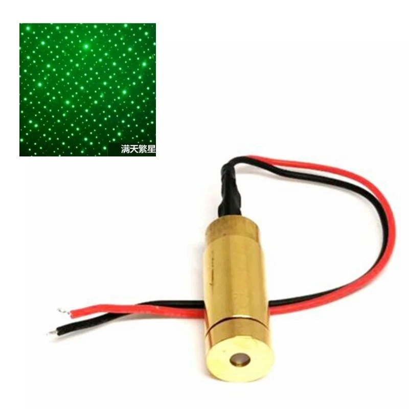 532nm 50mw Green Starry Sky Lights Laser Diode Module With Driver Board